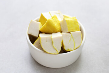 Soy tofu cubes, Tofu soy bean curd