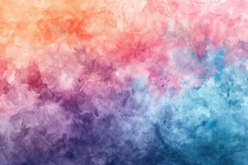 Delicate pastel background with a blend of pink, blue, and green, featuring subtle textures for added depth