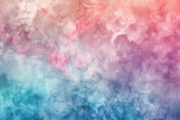 Fototapeta premium Delicate pastel background with a blend of pink, blue, and green, featuring subtle textures for added depth