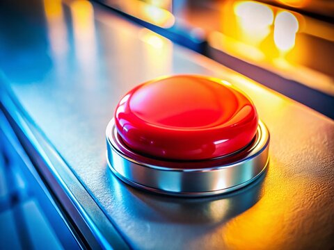 Pros & Cons Decision Making: Weighing Options with a Buzzer - Stock Photo