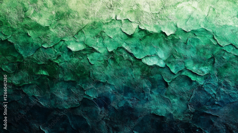 Poster abstract water inspired background with fluid green and blue textures creating a dynamic artistic de