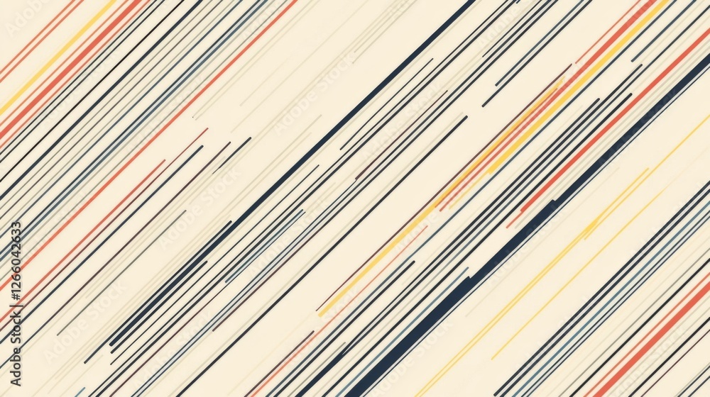 Poster abstract diagonal lines background design