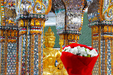 Erawan shrine Bangkok city, Thailand