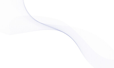 Line style blue curvy wave