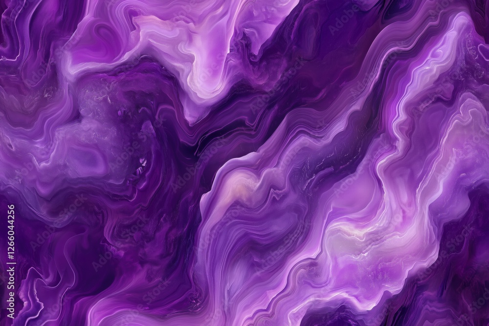 Poster seamless amethyst vibrant abstract background featuring swirling shades of purple, creating a fluid 