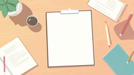 Medical Documents on Flat Lay for Health Report