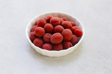 Traditional Japanese sour plums