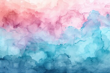 Fototapeta premium Delicate pastel background with a blend of pink, blue, and green, featuring subtle textures for added depth