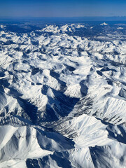Fototapeta premium San Juan mountain range Colrodo in winter