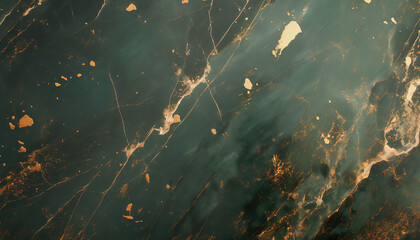 Turquoise green, marble texture with gold veins, polished stone backgroung, soft, fluid surface