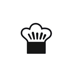 Isolated Chef's Hat Icon for Culinary Designs