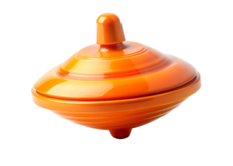 orange plastic container for food