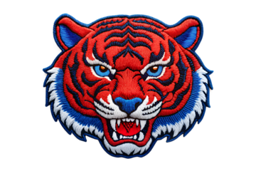tiger head vector illustration