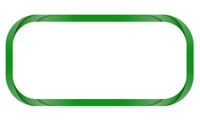 Green text frame with place for your text