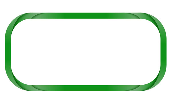 Green text frame with place for your text