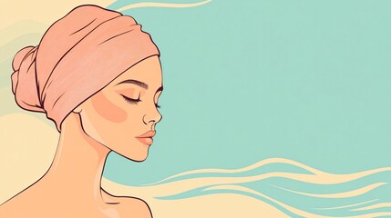 Stylish Headband for Elegant Women with Hair Loss