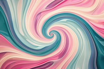Fototapeta premium Delicate pastel background with a blend of pink, blue, and green, featuring subtle textures for added depth