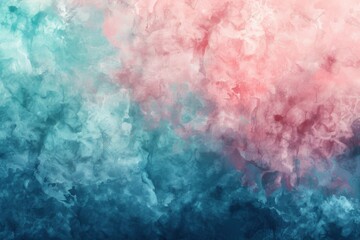 Fototapeta premium Delicate pastel background with a blend of pink, blue, and green, featuring subtle textures for added depth