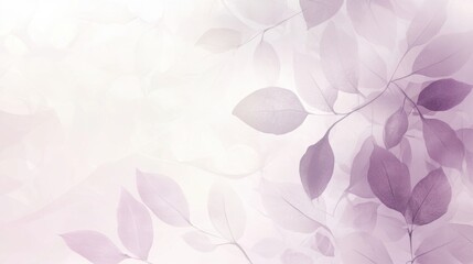 Purple theme background with leaves.