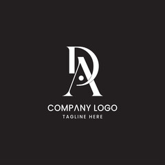 Initial Letter DA Logo Design Outstanding Creative Modern Symbol  Sign