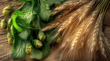 Barley and malt. Brewing.