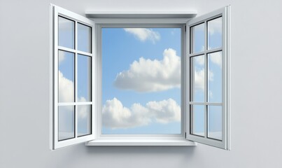 Aluminum profile system displaying the assembly of a double-glazed window.