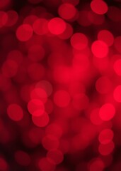 Abstract bokeh texture : generative ai bokeh red bokeh abstract background glow design light texture effect sparkle