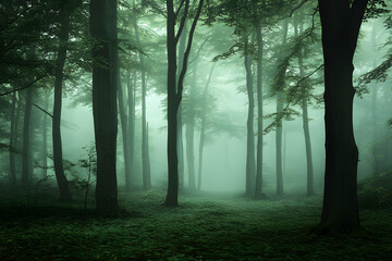 Fototapeta premium The Forest of Whispers