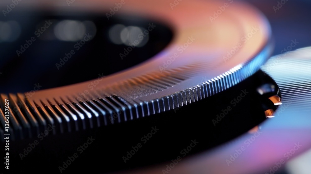 Poster the precision engineered gears interlock seamlessly, rotating smoothly and showcasing the intricate 