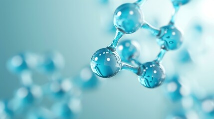 Explore the intricacies of science with our design showcasing molecular structure and DNA communication through connected dots.