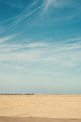 sand dunes and the sky