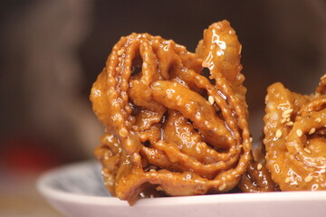 Chebakia Sweet Moroccan Cookie