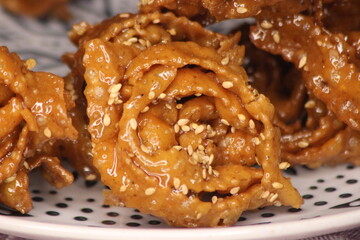 Chebakia Sweet Moroccan Cookie