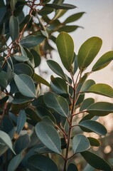 Close-up of green leaves against a soft background, showcasing nature's beauty.