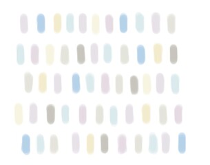 Vector set of water drops on white. An illustration with a white background and abstract design. Oval and textured pattern. Minimal and modern art.