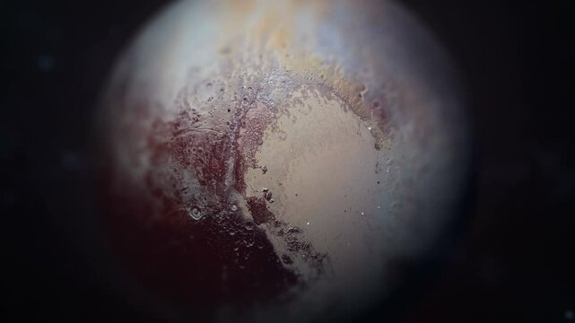 Pluto - one of the planets of the Solar System seen with a bit of Blur