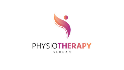 Physiotherapy Logo – Minimalist Healthcare & Rehabilitation Icon