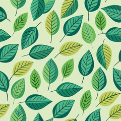 Fototapeta premium abstract colorful leaves. bright abstract leaves from trees. bright seamless pattern print for books and notebooks