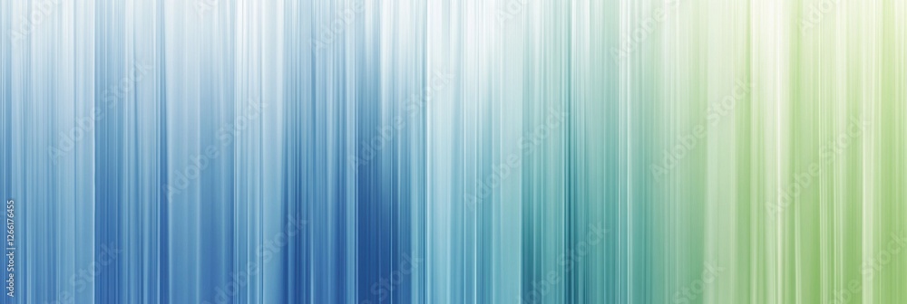Leinwandbilder vertical abstract lines illustrate the calming essence of spring rain with shades of blue and green 