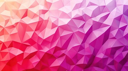 Fototapeta premium Abstract vibrant polygonal gradient background