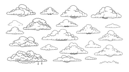 Dramatic Cloud Formation in Clear Blue Sky Creating a Majestic and Ethereal Atmosphere of Nature