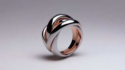  minimalist origami ring sculpture