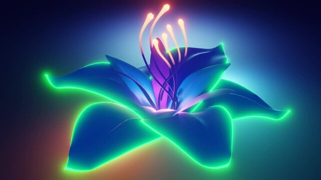 Flor luminosa avatar
