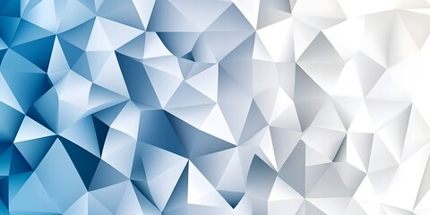Modern Gradient Blue Triangle Design for Professional Use