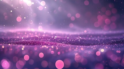 Dreamy purple bokeh background with sparkling lights, creating a soft, magical, and elegant atmosphere, perfect for luxury, celebration, and fantasy-themed designs

