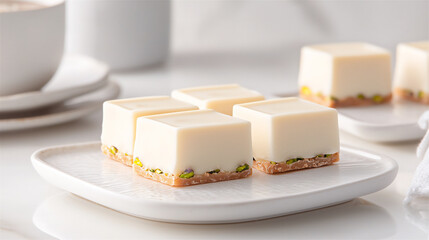  minimalist white chocolate and pistachio bark