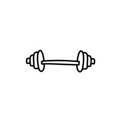 fitness doodle icon