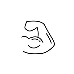 fitness doodle icon
