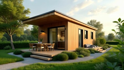 Innovative Tiny House Living: Blending Sustainable Materials and Energy Technologies for an Eco-Conscious Lifestyle