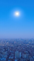 Tokyo Skyline Under a Bright Sun